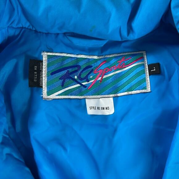 Vintage Blue and Pink Women's Jacket & Coat - Picture 12 of 15